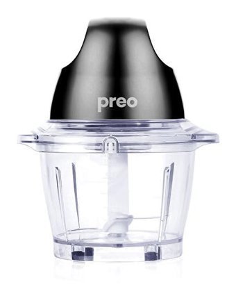 Preo PR01RND 1000 ml Plastik Hazneli Elektrikli Rondo Siyah