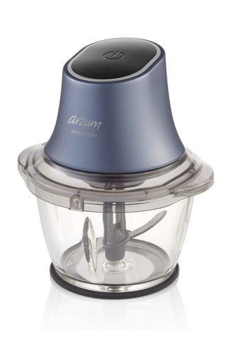 Arzum AR1021-o Prochopp Cam Hazneli Çift Bıçaklı Elektrikli Rondo Mavi