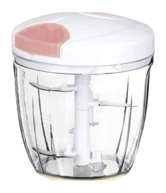 Arow 1000 ml Plastik Hazneli 5 Bıçaklı Elektrikli Rondo Pembe