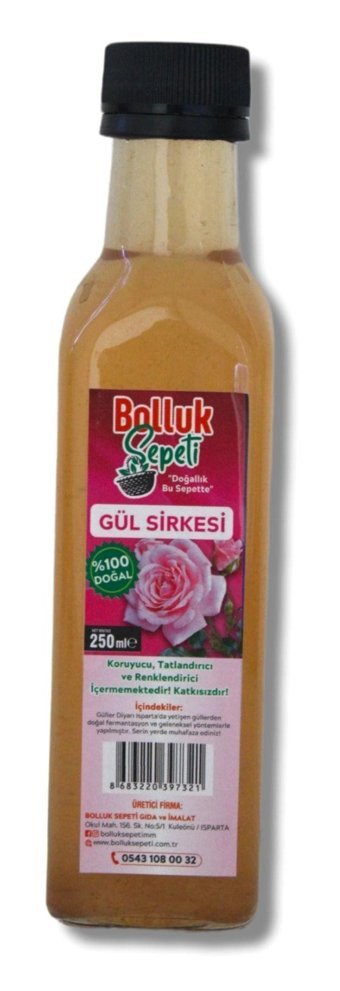 Bolluk Sepeti Doğal Gül Sirke 250 ml