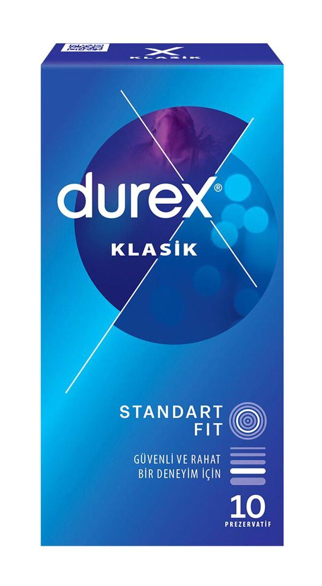 Durex Klasik Prezervatif 10'lu
