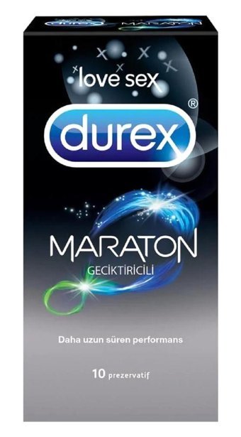 Durex Maraton Geciktiricili Prezervatif 10'lu