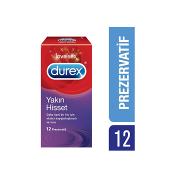 Durex Yakın Hisset Geciktiricili Prezervatif 12'li