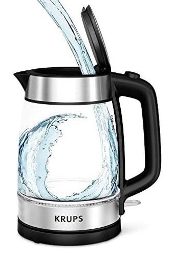 Krups Cam 1.7 lt 1500 W Işıklı Retro İnox Kettle