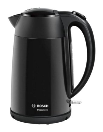 Bosch Twk3p423 Çelik 1.7 lt 2400 W Işıklı Retro Siyah Kettle