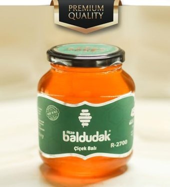 Baldudak Rize Süzme Çiçek Balı 450 gr