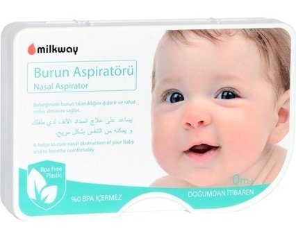 Milkway Burun Aspiratörü Beyaz