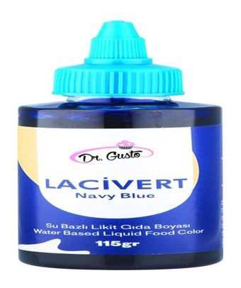 Dr. Gusto Lacivert Sıvı Gıda Boyası 115 gr