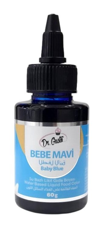 Dr. Gusto Bebe Mavi Sıvı Gıda Boyası 60 gr