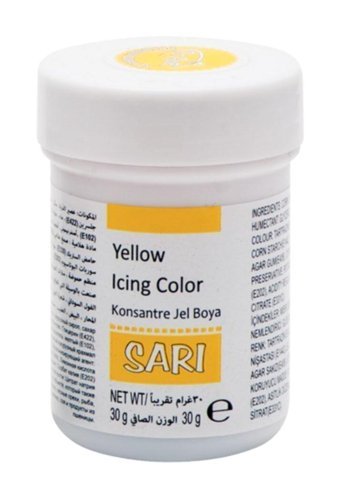 Dr. Gusto Konsantre Sarı Jel Gıda Boyası 30 gr