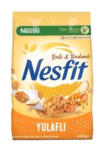 Nestle Nesfit Ballı Bademli Yulaf Ezmesi 24x400 gr