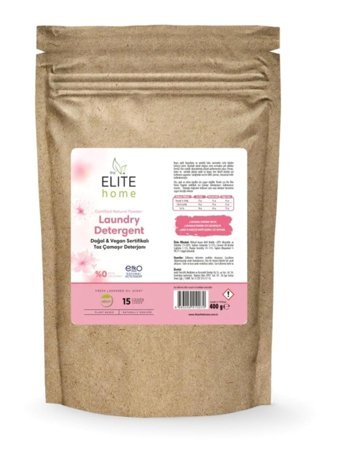 The Elite Home Lavanta Yağlı Renkliler ve Beyazlar İçin 15 Yıkama Toz Deterjan 400 gr