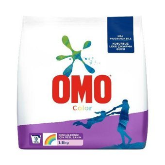Omo Matik Renkliler İçin 40 Yıkama Toz Deterjan 2x1.5 kg