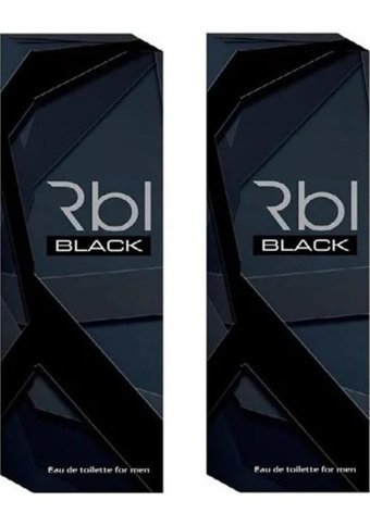 Rebul Black EDT Odunsu Erkek Parfüm 2x20 ml