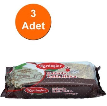 Kardeşler Şekerleme Kakaolu Sade Helva 3x1 kg