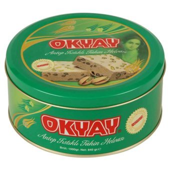 Okyay Tahinli Antep Fıstıklı Helva 1 kg