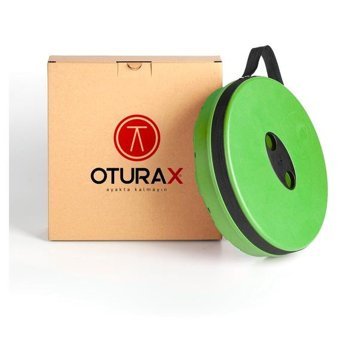 Oturax Plastik Katlanır Kamp Taburesi Yeşil