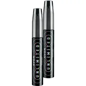 Avon Unlimited Kirpiklere Kalkık Görünüm Veren Hacim Veren Çift Taraflı Siyah Maskara