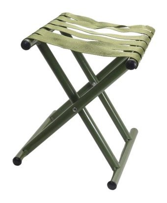 T.concept Metal Katlanır Kamp Taburesi Yeşil