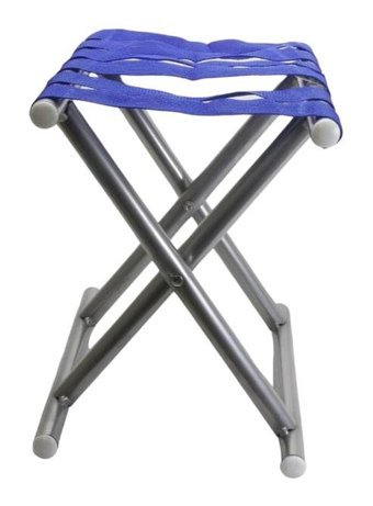 T.concept Metal Katlanır Kamp Taburesi Mavi