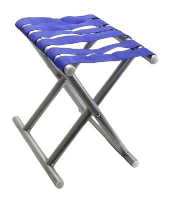 T.concept Metal Katlanır Kamp Taburesi Mavi