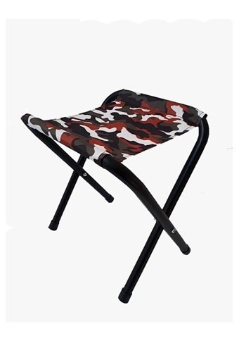Milina Outdoor Bez Katlanır Kamp Taburesi Çok Renkli