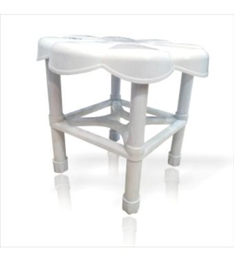 M3 Decorium Plastik Kamp Taburesi Beyaz