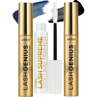 Avon True Lash Genius 5 Etkili Uzunluk Veren Mavi-Siyah Maskara