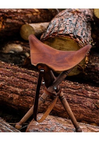 Rknoutdoor Katlanır Kamp Taburesi Kahverengi