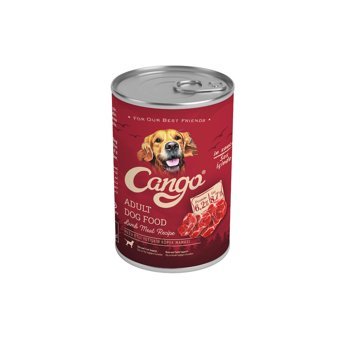 Cango Kuzu Etli Aromalı Parça Etli Yetişkin Köpek Maması 415 gr Tekli
