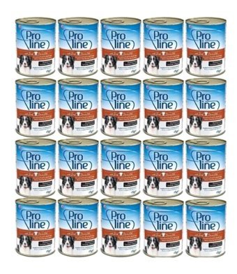 Proline Dana Etli Aromalı Soslu Yetişkin Köpek Maması 400 gr 20'li