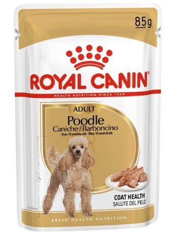 Royal Canin Poodle Tavuk Aromalı Parça Etli Yetişkin Köpek Maması 85 gr Tekli