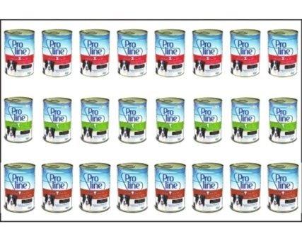 Proline Karışık Aromalı Tüm Yaşlar Köpek Maması 400 gr 24'lü