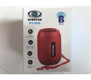 Everton RT-808BT Bluetooth Hoparlör Kırmızı