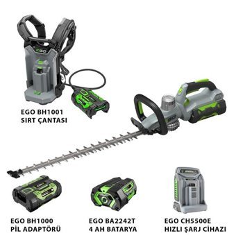 Ego HT6500E İtmeli Elektirikli Akülü Çim Biçme Makinesi