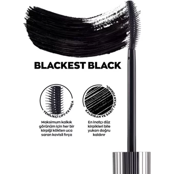 Avon Unlimited Kıvırma Çift Taraflı Siyah Maskara