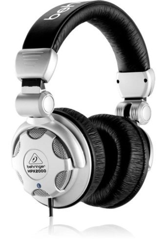 Behringer HPX2000 6.3 mm Gürültü Önleyici Kablolu DJ Kulak Üstü Kulaklık Beyaz