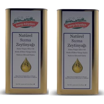 Karşı Köyden Teneke Sızma Zeytinyağı 2x5 lt