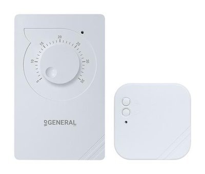 General HT100 RF 35 Derece 0.5 Derece Hassasiyet Kablosuz Analog Termostat