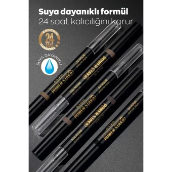 Avon Power Stay Microblading Etkili Suya Dayanıklı Kahverengi Maskara
