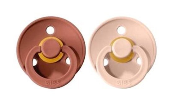 Bibs Colour 0-6 Ay Delikli Ortodontik Kiraz Uçlu Damaklı Kauçuk 2'li Emzik Çok Renkli