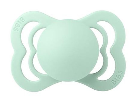 Bibs Supreme 0-6 Ay Delikli Silikon Emzik Yeşil