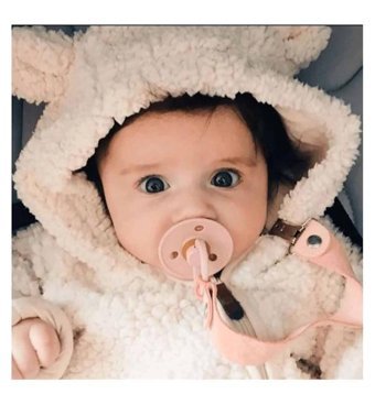 Bibs Colour 0-6 Ay Delikli Ortodontik Kiraz Uçlu Damaklı Kauçuk Emzik