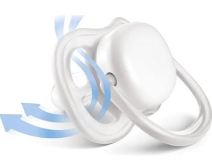 Philips Avent Ultra Air 18 Ay+ Kiraz Uçlu Silikon 2'li Emzik Çok Renkli
