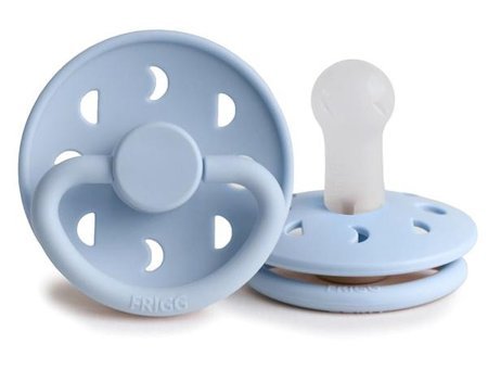 Frigg Moon 6-18 Ay+ Kiraz Uçlu Silikon Emzik Mavi