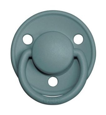 Bibs De Lux 6-18 Ay+ Delikli Kiraz Uçlu Kauçuk Emzik Mavi