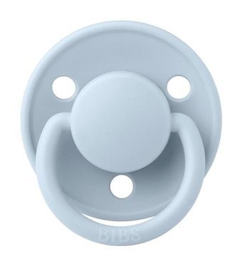 Bibs De Lux 0-6 Ay Delikli Kiraz Uçlu Silikon Emzik Somon