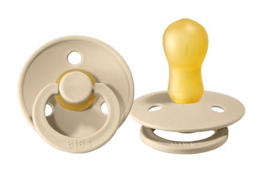 Bibs Colour 18 Ay+ Delikli Ortodontik Kiraz Uçlu Damaklı Kauçuk Emzik turuncu