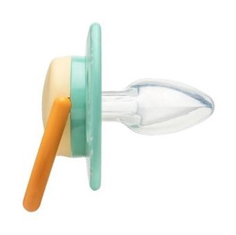 Wee Baby No:2 6-18 Ay+ Delikli Silikon Emzik Yeşil