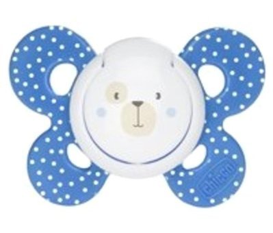 Chicco Physioforma Comfort 18 Ay+ Ortodontik Damaklı Silikon 2'li Emzik Çok Renkli
